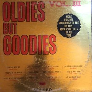 Various Artists Oldies But Goodies Vol. III Vinyl Lp